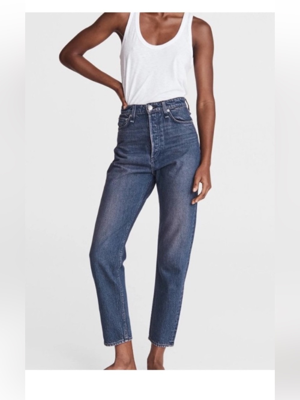 rag & bone Maya High-Rise Ankle Slim Jeans